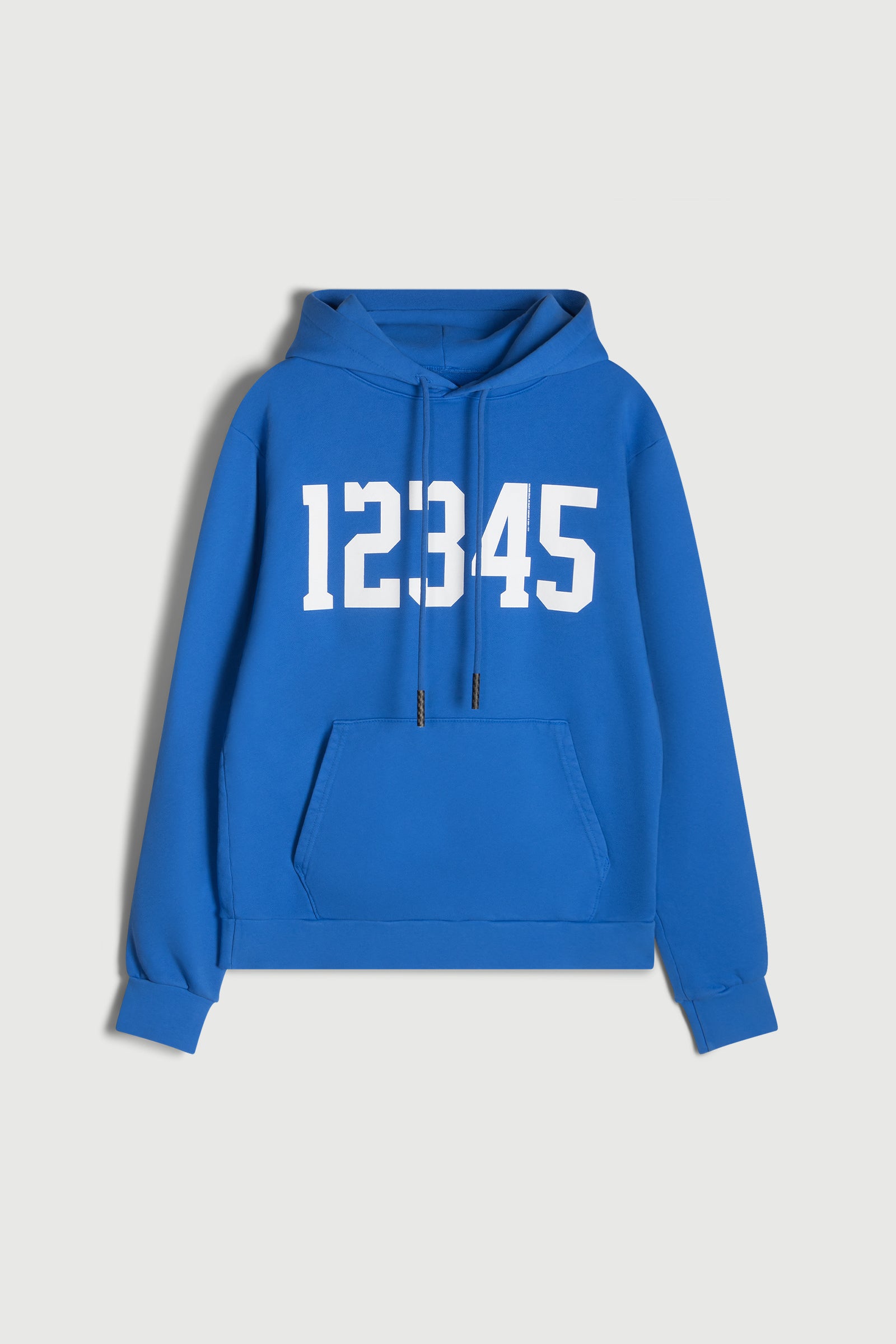 Blue 12345 Hooded Sweatshirt