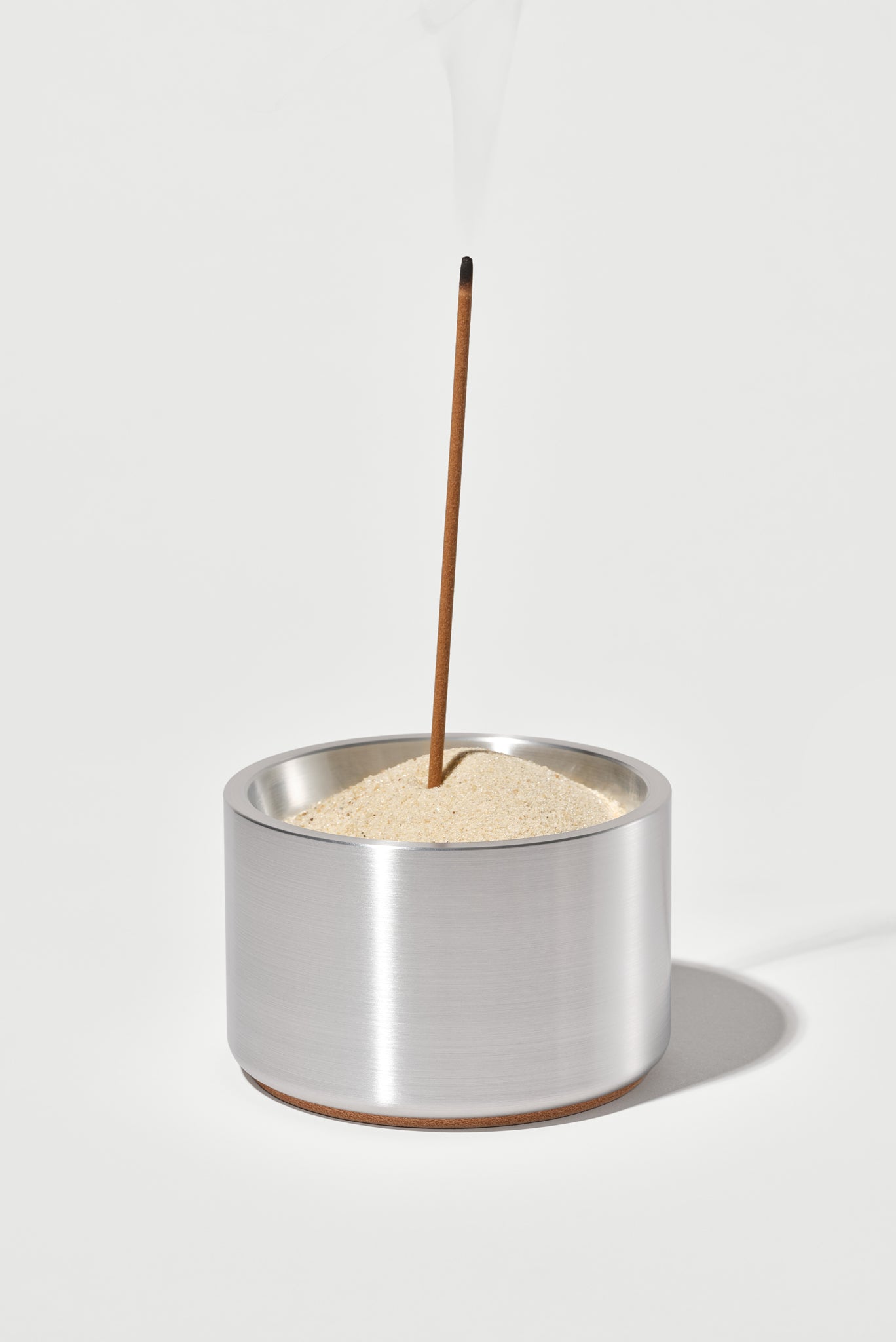 MILLED ALUMINUM INCENSE BOWL NO. 3