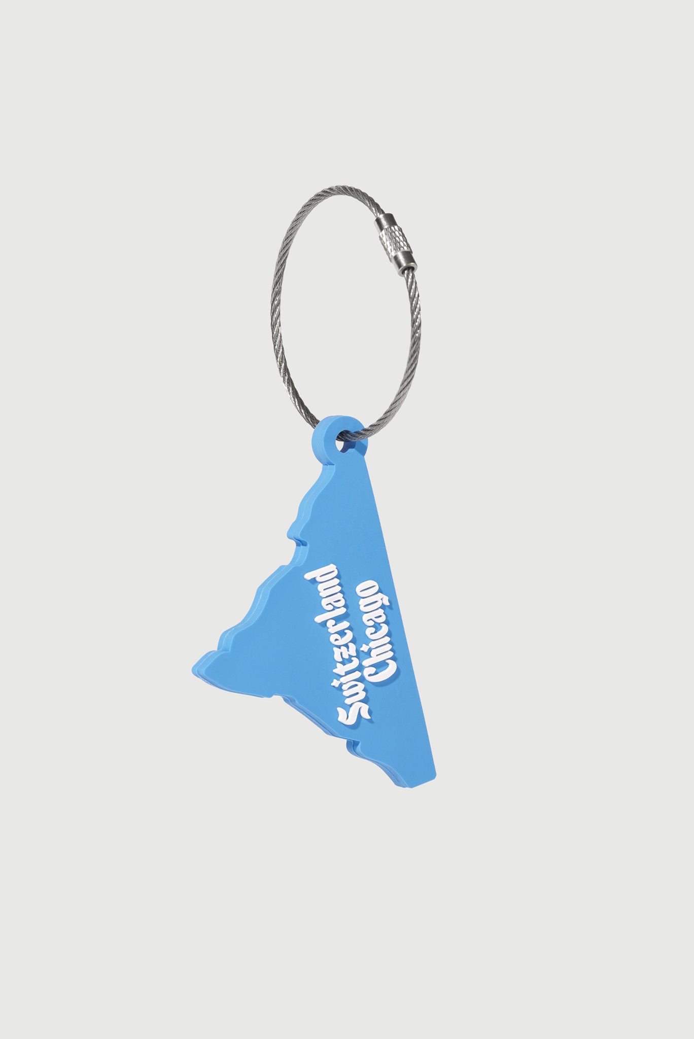 Switzerland Chicago Souvenir Keychain
