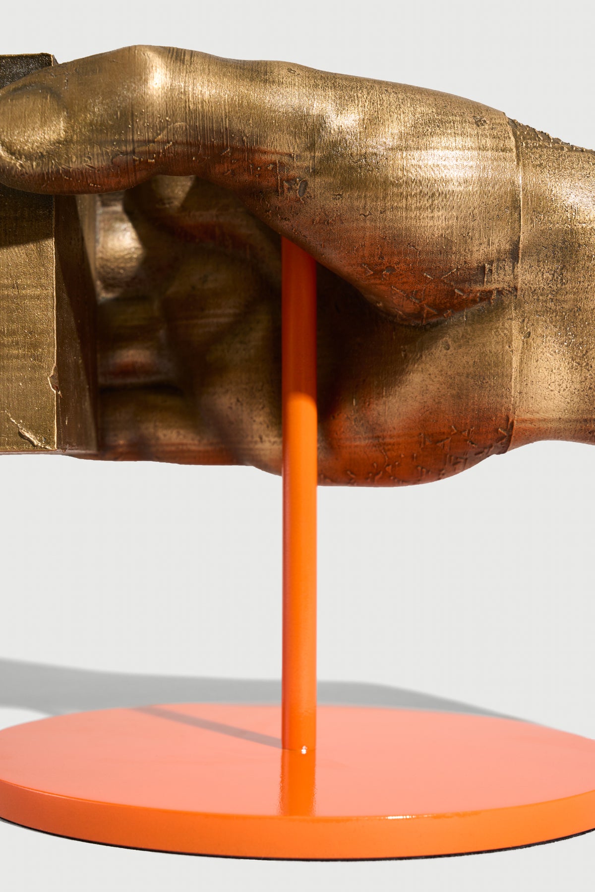 SOLID CAST BRONZE SCULPTURE