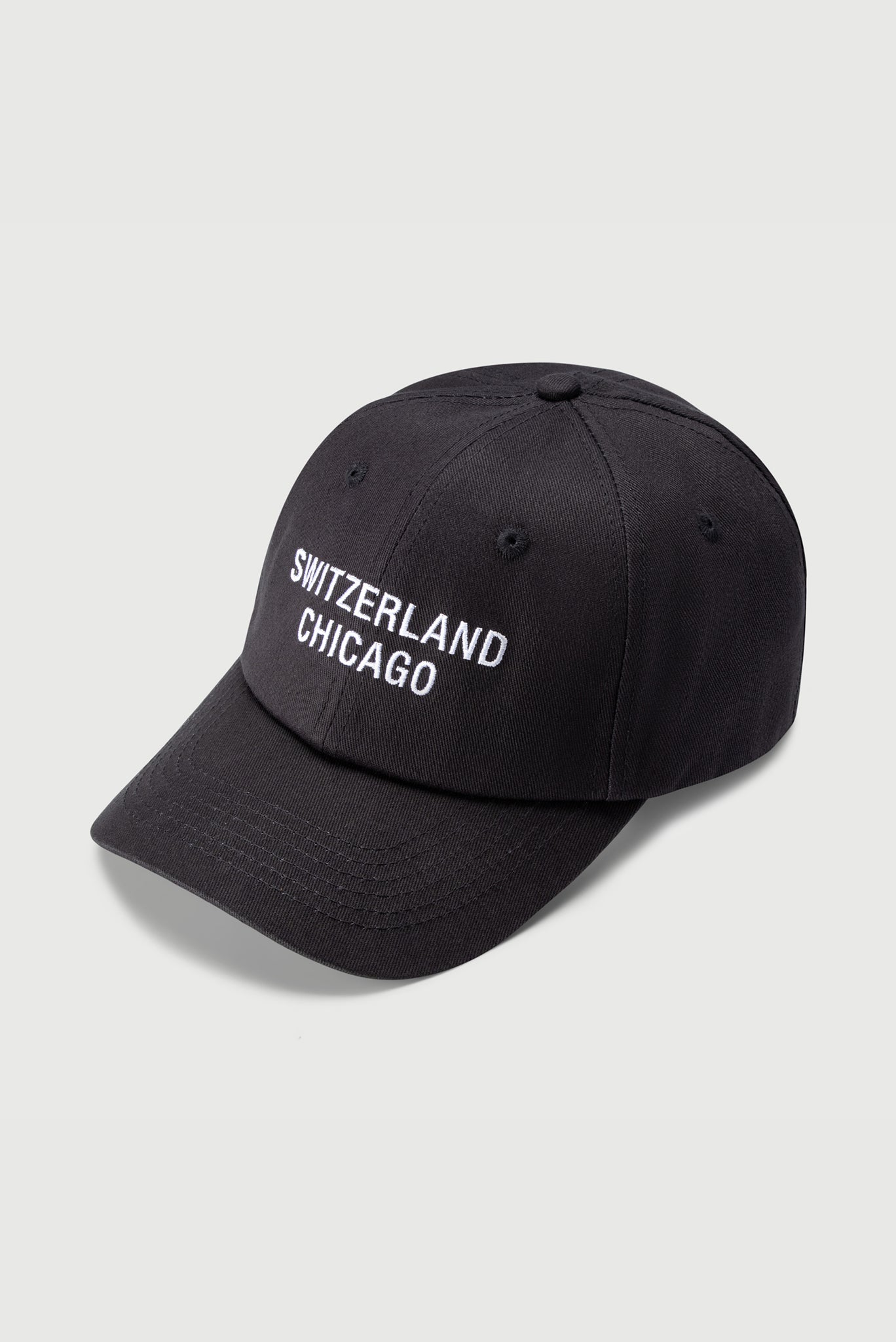 Switzerland Chicago Hat in Black