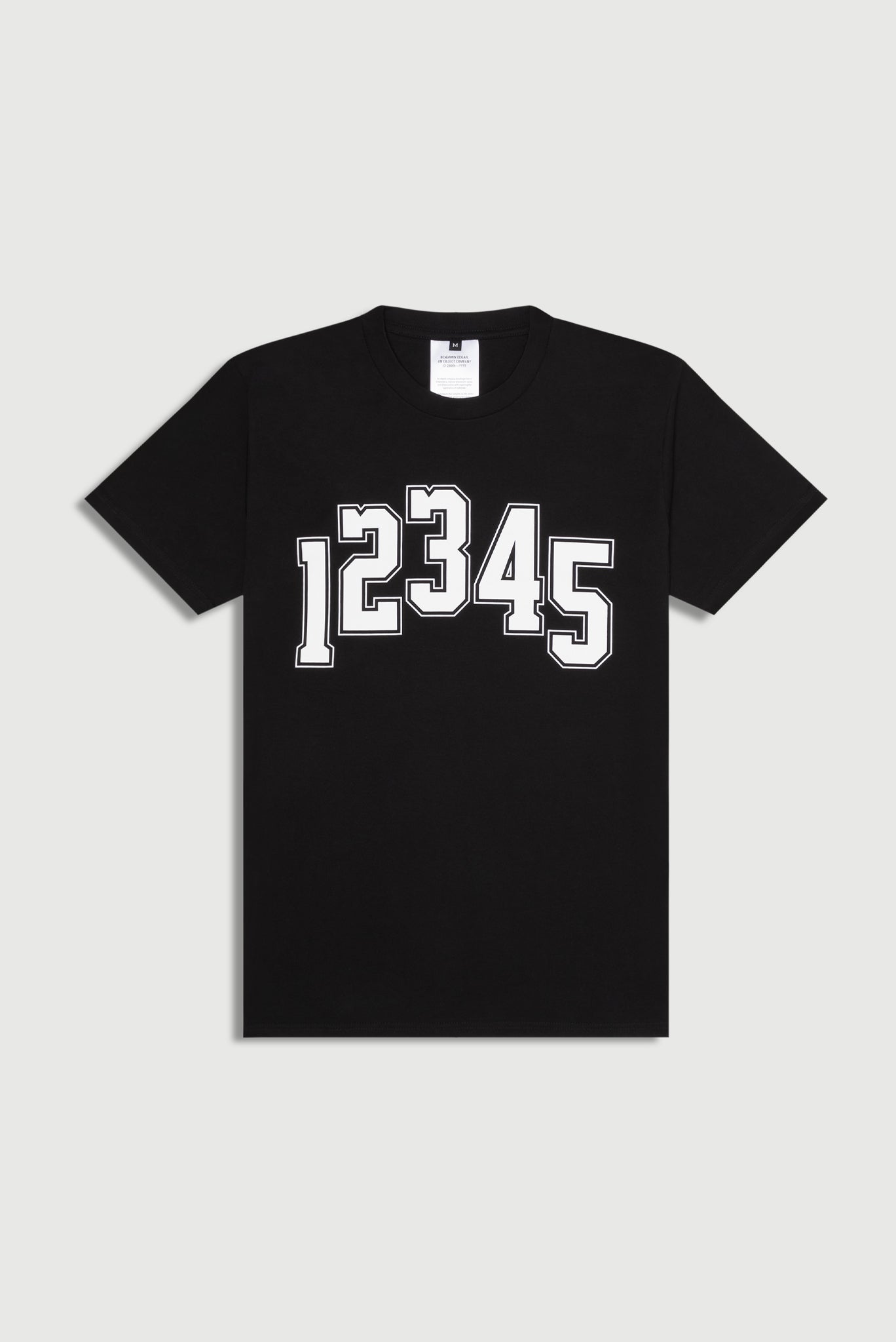 12345 T-Shirt in Black