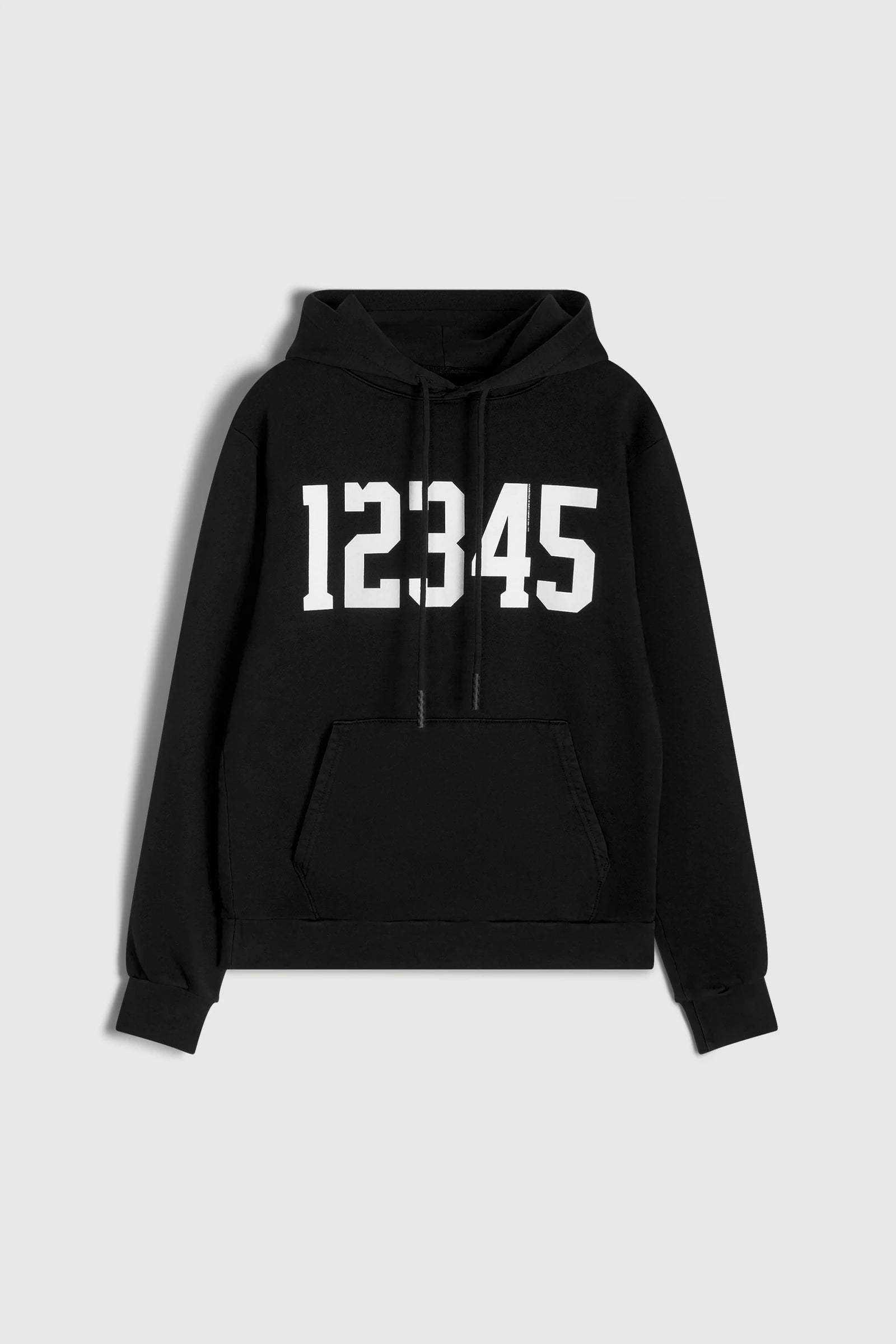 12345 Hooded Sweatshirt in Black