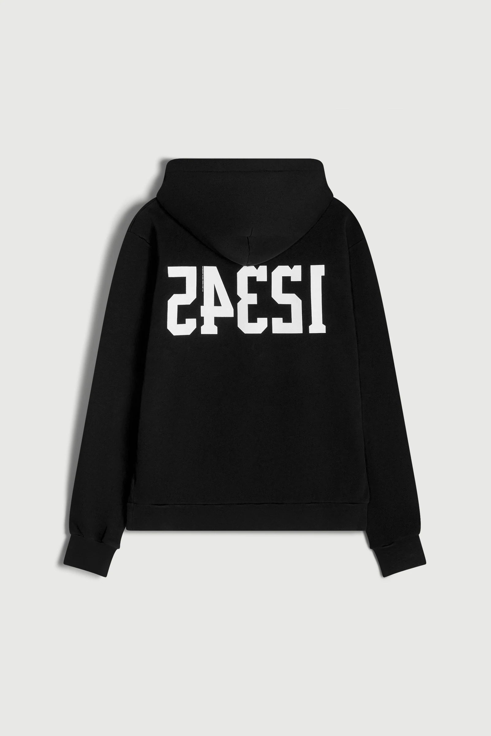 12345 Hooded Sweatshirt in Black