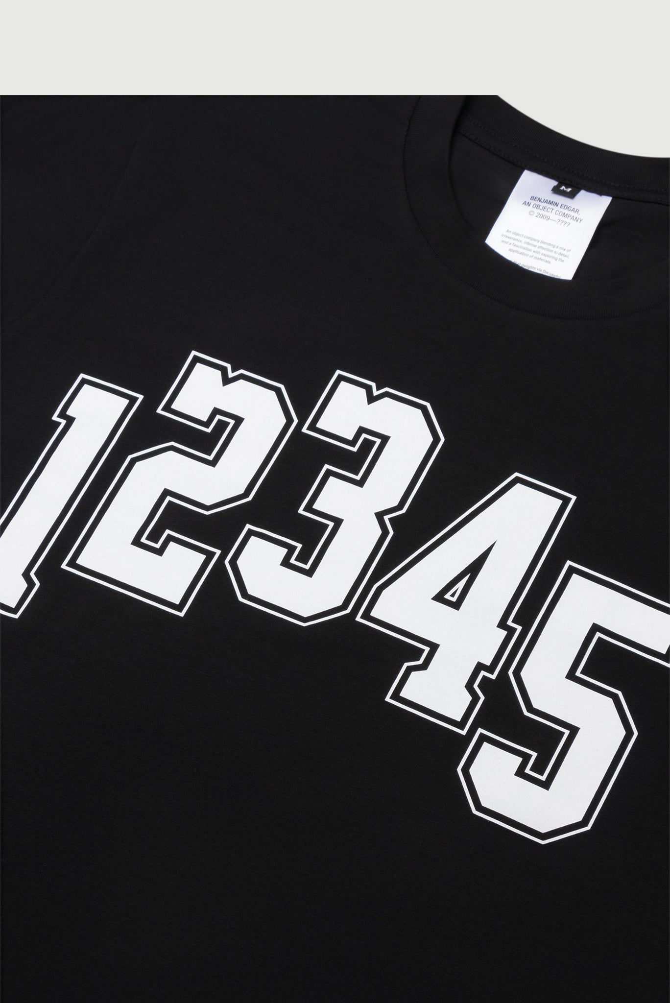 12345 T-Shirt in Black
