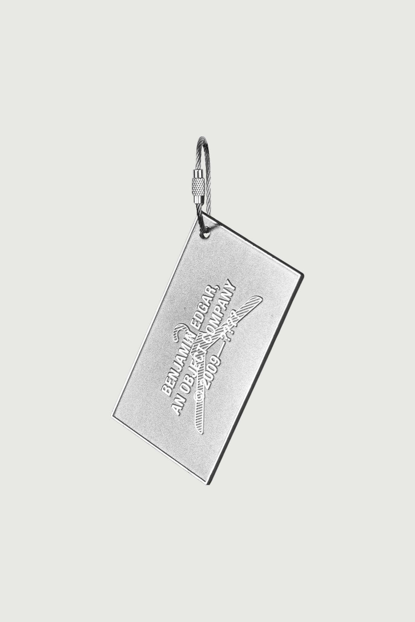 Benjamin Edgar Business Card Keychain