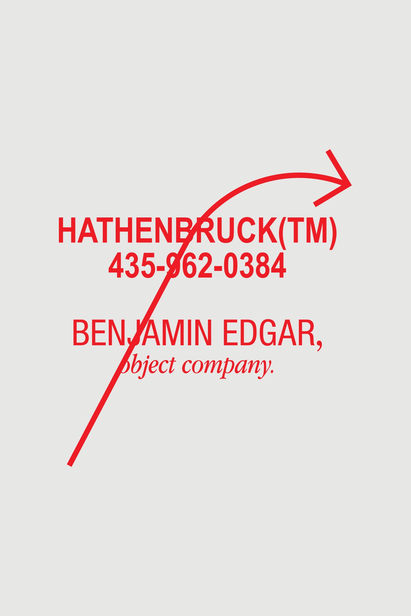 Benjamin Edgar for Hathenbruck Long Sleeve T-Shirt