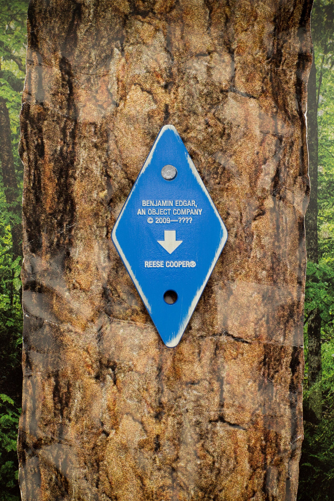 Trail Marker Keychain for Reese Cooper Inc. ©