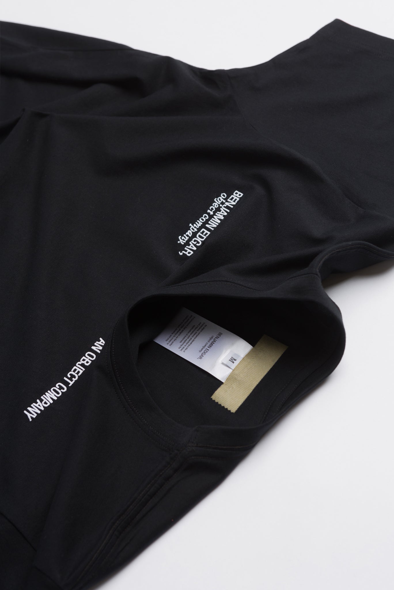 “All The Way Through” #1 Embroidered Simple T-Shirt