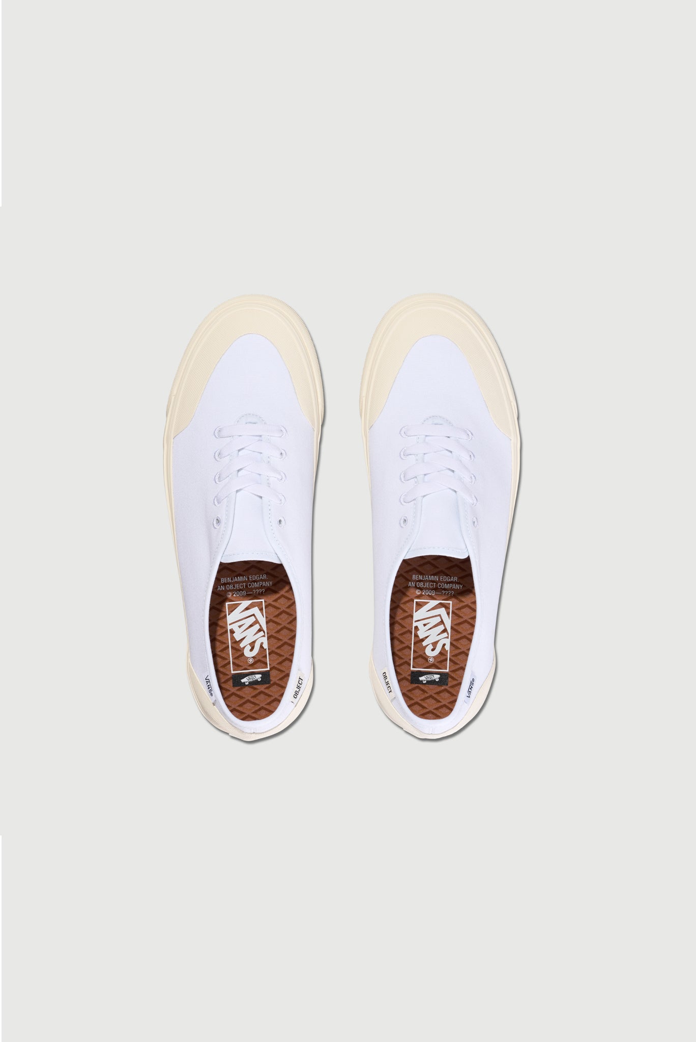 Benjamin Edgar for Vans Vault Authentic in White / Bone