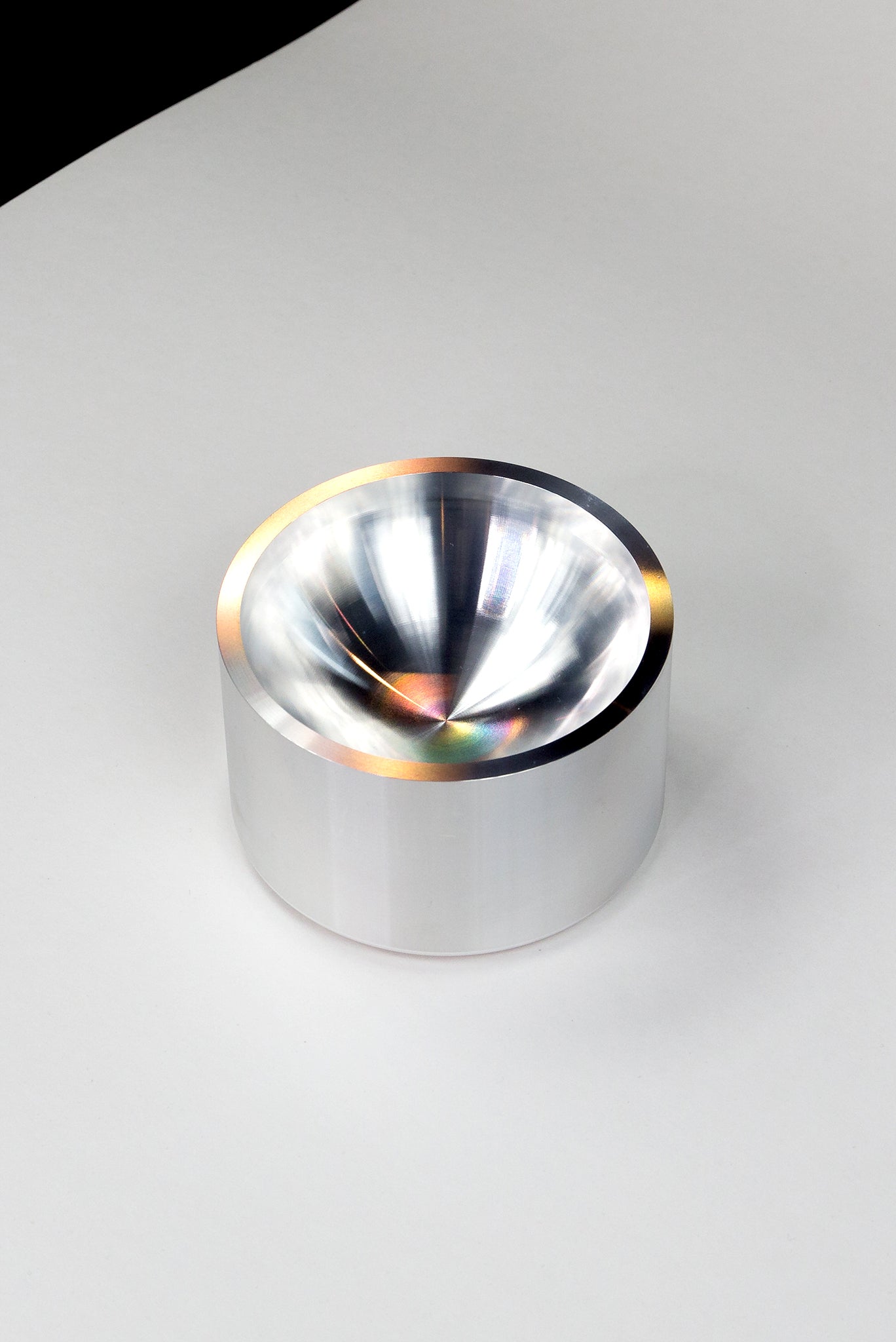 Milled Aluminum Incense Bowl #2