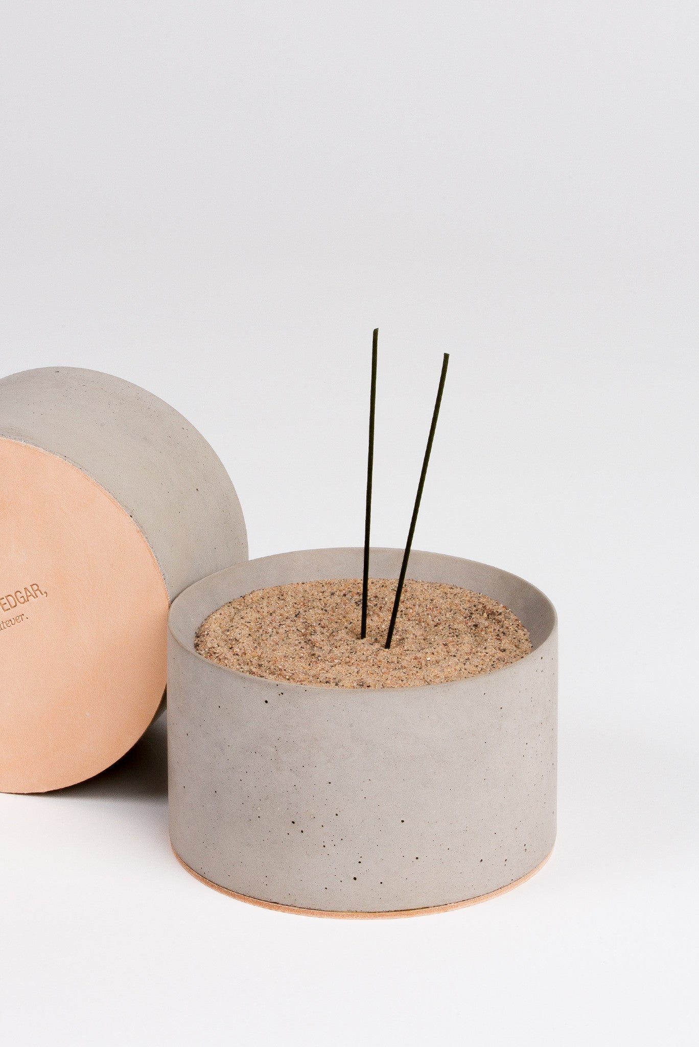 Sand Incense Bowl in Concrete